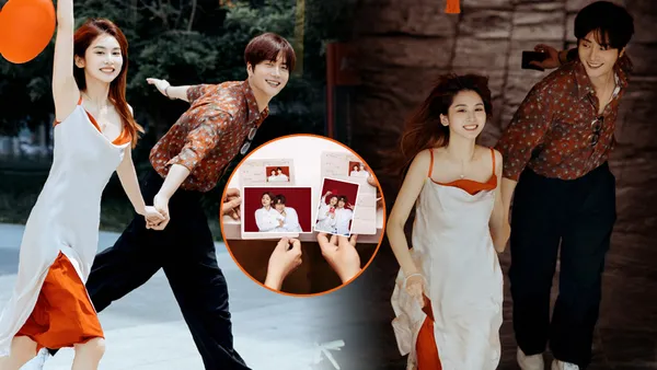 Land Rover and his girlfriend get a license to get married, show sweet registration and admire others.