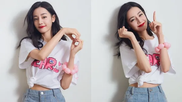 出道十周年快乐！迪丽热巴朝镜头送祝福 歪头甜笑元气满满