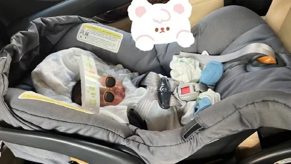 李念产后出院回家 开心晒照疑透露三胎宝宝是男孩