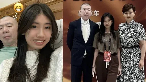 冯小刚养女回怼不是亲生评论 称自己不是陈飞宇妹妹
