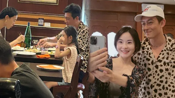 网友意大利偶遇陈冠希一家 6岁女儿侧脸超像秦舒培