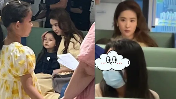 网友在医院偶遇刘亦菲拍戏 黄裙清爽生图状态佳