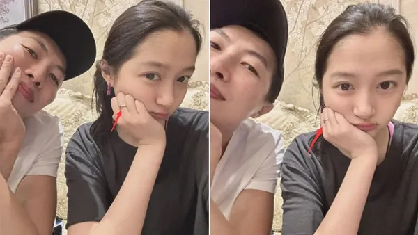 好友为关晓彤庆生合照曝光 素颜状态佳戴戒指引猜测