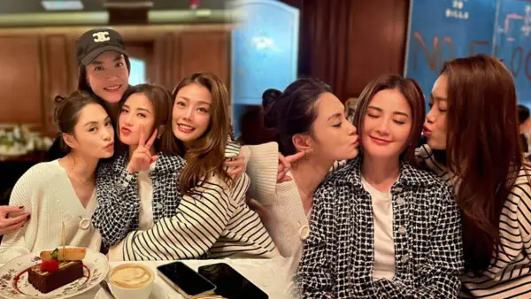 Zhong Xintong and Joey Yung took an intimate group photo of Asha's birthday and fell in love with each other.