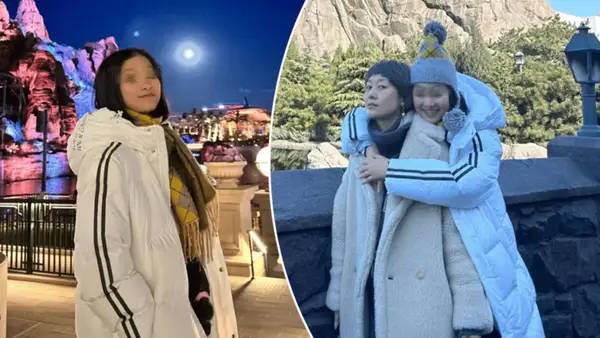 马伊琍带大女儿出游 15岁文爱马正脸曝光笑容甜美