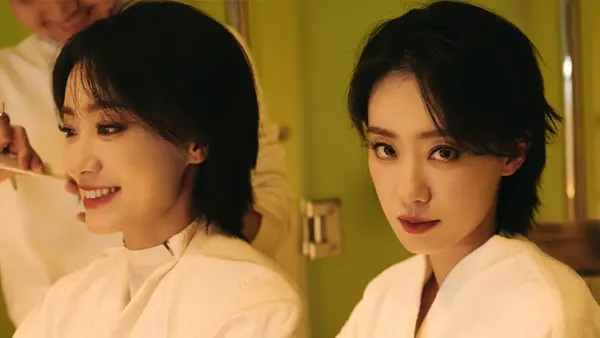 张小斐短发造型清爽干练少年感十足