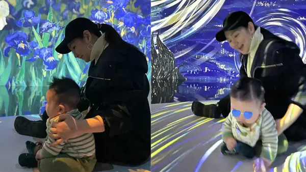 Selina's photo of her 6-month-old son reveals that cashews weigh nearly 10 kilos