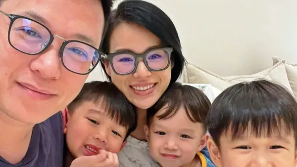 胡杏儿晒照过白色情人节 与丈夫贴面合影超恩爱