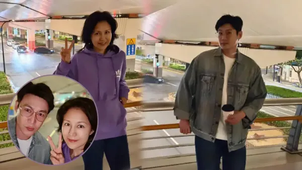 陆毅与鲍蕾享受二人世界!夫妻俩悠闲压马路好幸福