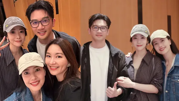 Dream back to "Heaven and Dragon Slaying"! Su Youpeng, Gao Yuanyuan and Chen Zihan took a surprise photo