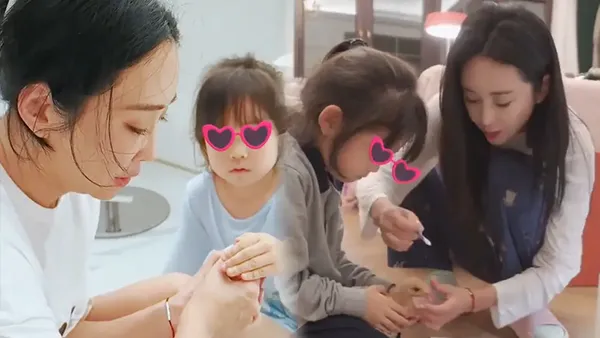 Yan Yikuan's wife Du Ruoxi helps her daughter raise chickens! The chicken fell ill and was called to the emergency room