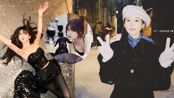 Zhao Lusi's warm daily photos are sweeter than those with scissors