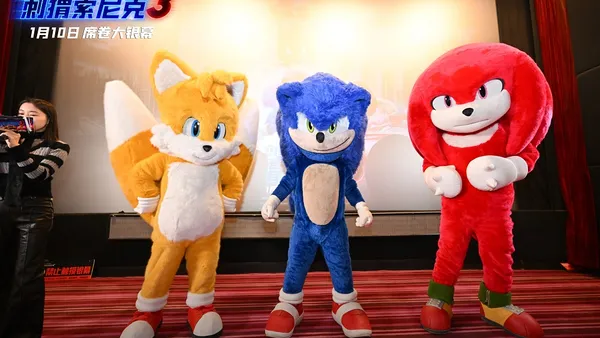 “ソニック·ザ·ヘッジホッグ3”中国プレミアが1月10日にファミリーアドベンチャーを開始