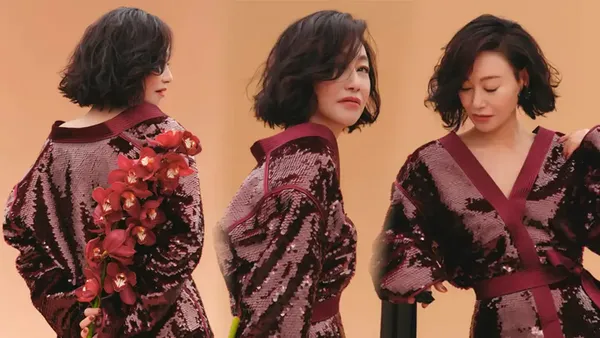 惠英红东方色大片惊艳释出！一抹红紫交织，尽显影后岁月风骨