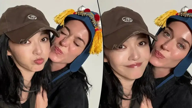 姚晨赠水果姐虎头帽情意满满 二人惊喜同框互动超温馨