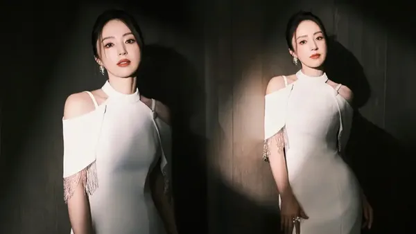 董璇最新氛围感大片释出 白裙曳影间尽展熟女风骨