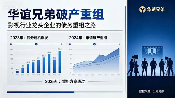 从捧红半个娱乐圈，到还不起千万债务！华谊兄弟走到生死终局