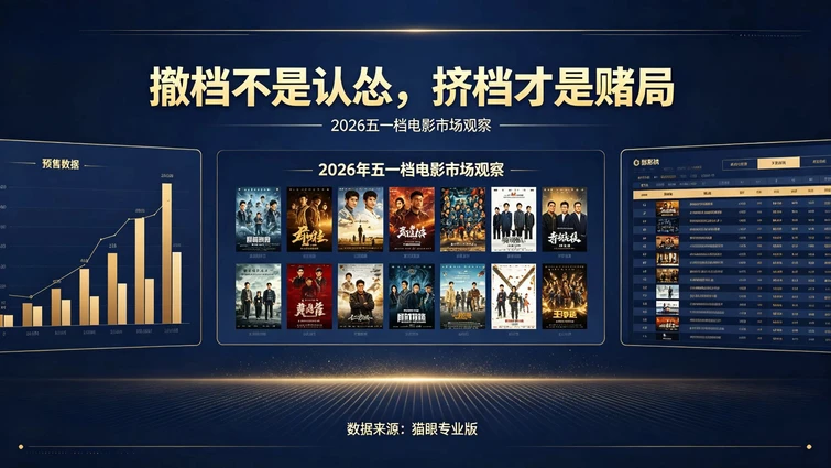 撤档不是认怂，挤档才是赌局：2026五一档，正在上演行业清醒与集体内卷的博弈