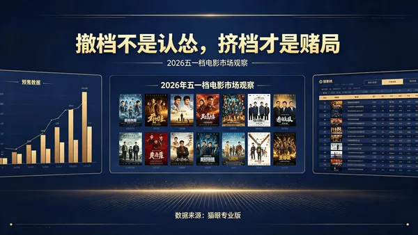 撤档不是认怂，挤档才是赌局：2026五一档，正在上演行业清醒与集体内卷的博弈