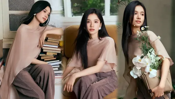 张婧仪最新复古写真：在光影里，活成不疾不徐的文艺女主