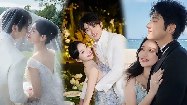 从全网嘲到全网哭！金莎孙丞潇婚纱照太好嗑