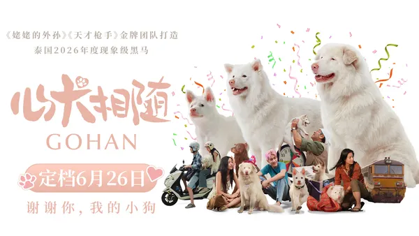 泰國票房爆款電影《心犬相隨》定檔6月26日 溫暖治癒感動全球