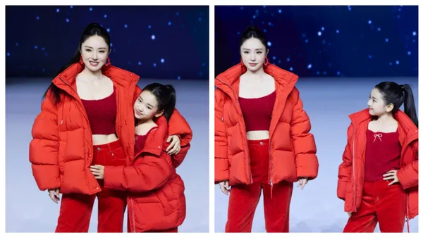 董璇携女儿同台走秀,亲子并肩定格亮眼时装时刻